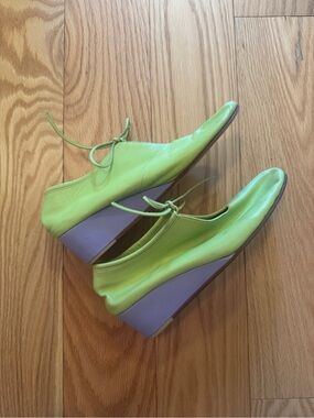 Martiniano wedge glove heels